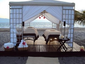 Moonlight Massage Cabin at the Casa Velas Beach Club